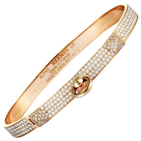 hermes kelly bracelet gold|hermes kelly bracelet diamond.